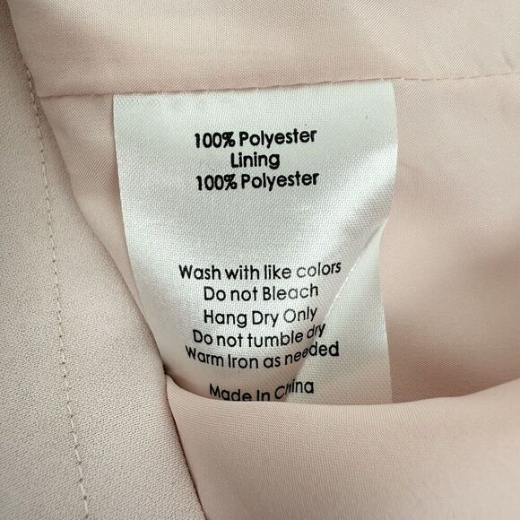 Rachel Parcell Womens S Madison Ave Sheath Dress Puff Sleeves Fitted Pastel Pink - Picture 10 of 16